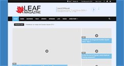 Desktop Screenshot of leafmagazine.ca